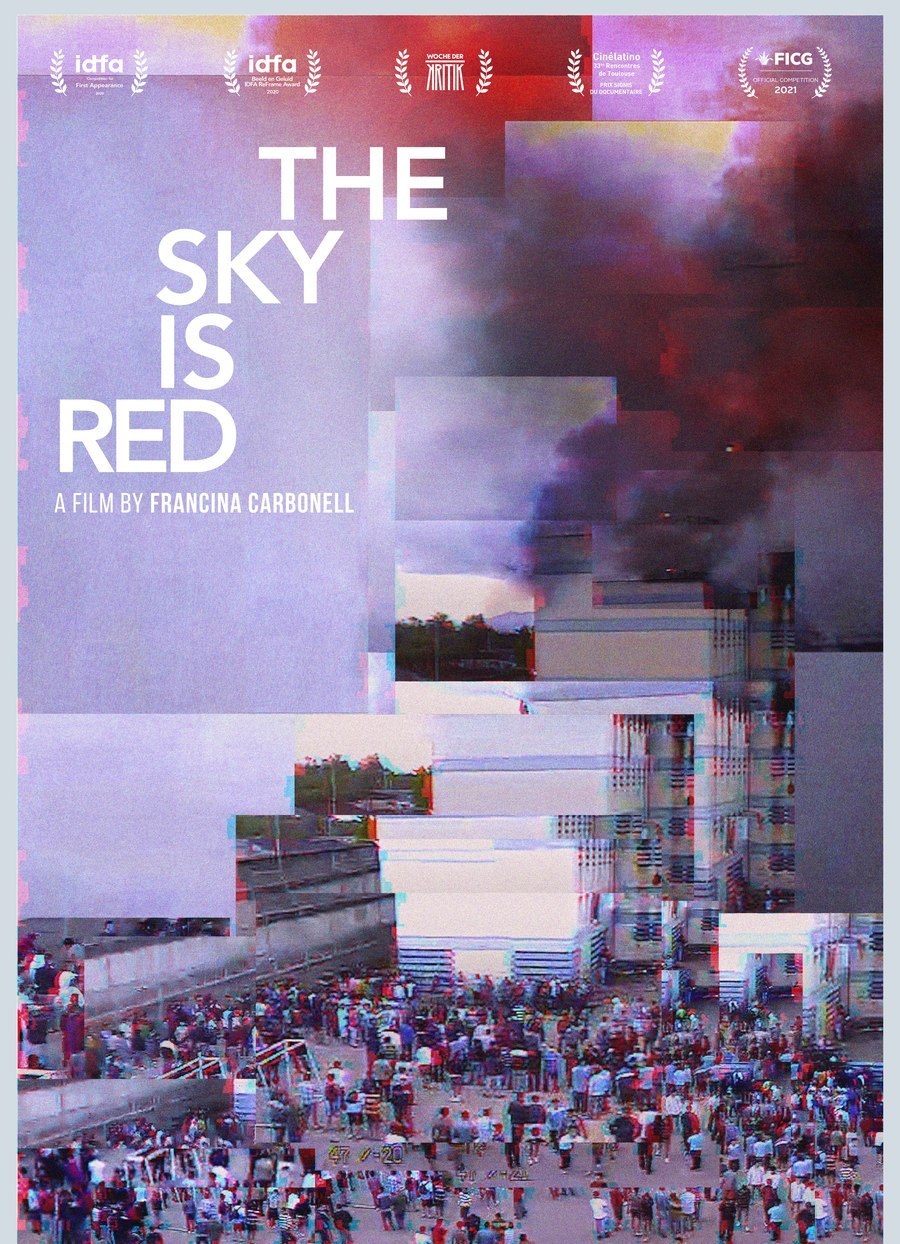 El cielo está rojo — affiche